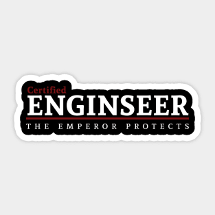 Certified - Enginseer Sticker